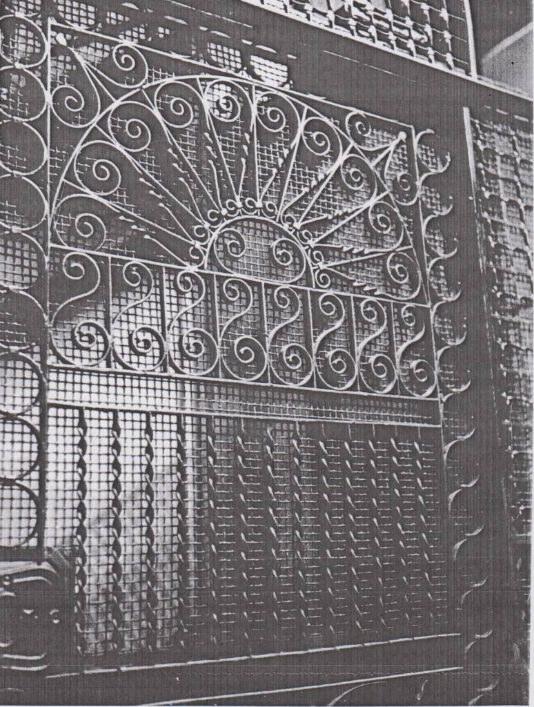 Picture of a caged elevator