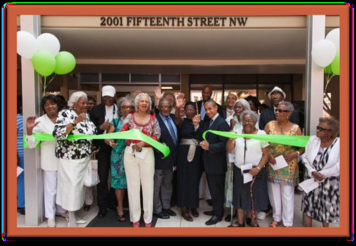 residents celebrate with city council member michael brown