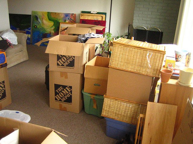 Moving boxes