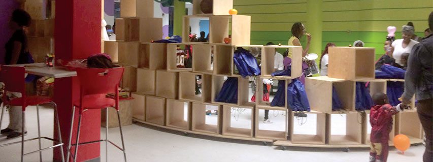 Photo of the newPlaytime Project teen/preteen space in DC General.