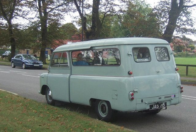 Image of the back of a van.