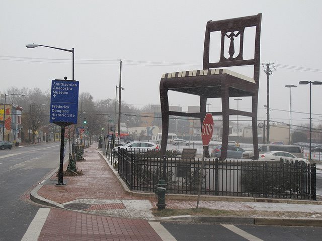 Photograph of Anacostia's Big Chair