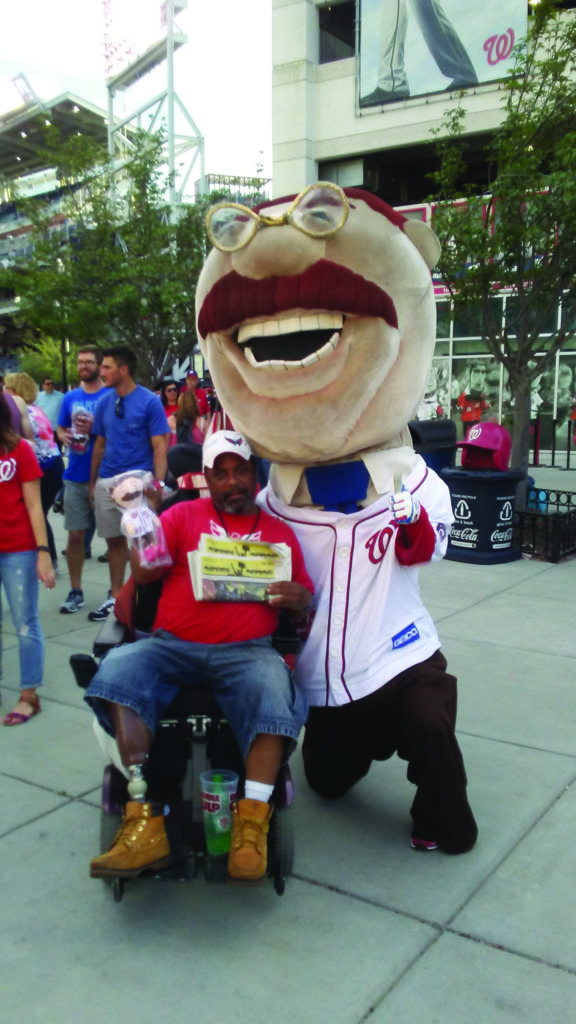 Scott Lovell at Nats game