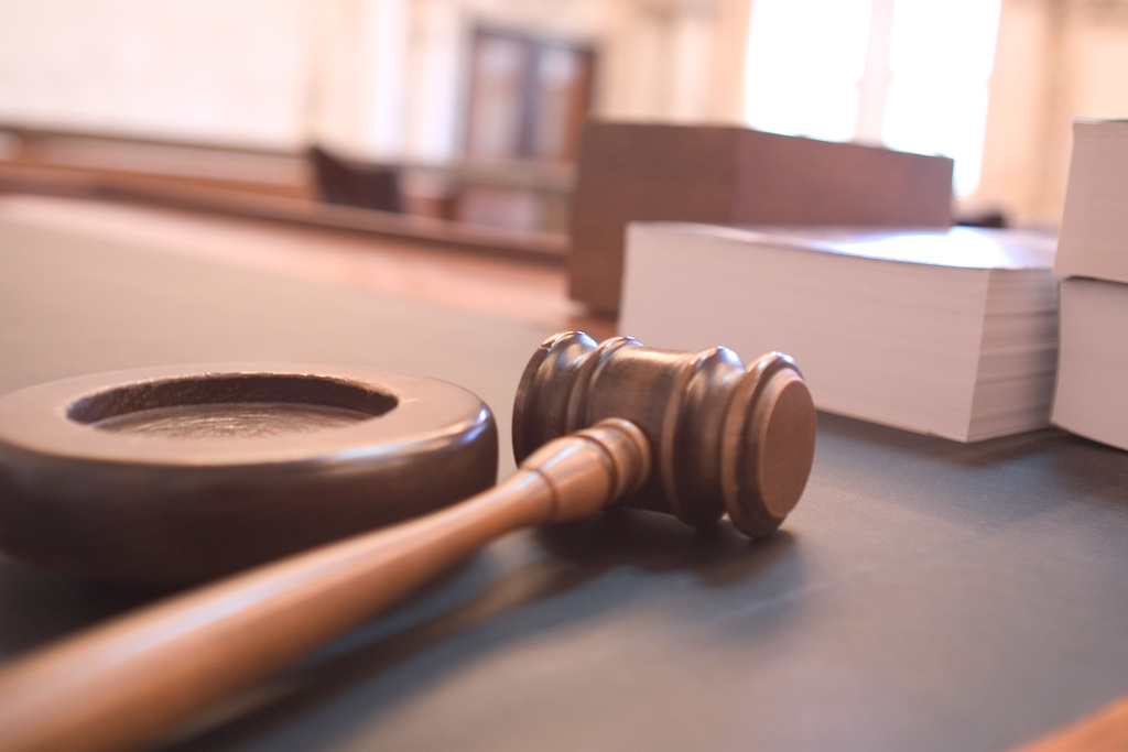 A gavel.