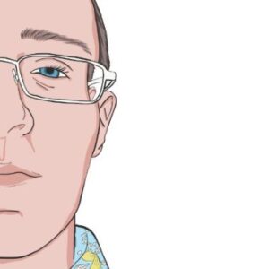 An illustration depicting Jeffery Murray, buy Jeffery Murray