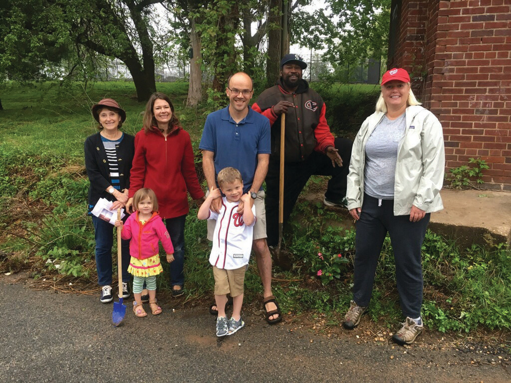 A photo of Joey Henderson and his friends and family.