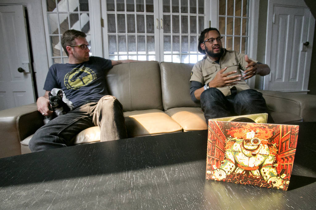 FLOBOTS JAMIE LAURIE AND STEPHEN BRACKETT TALK #NOENEMIES.