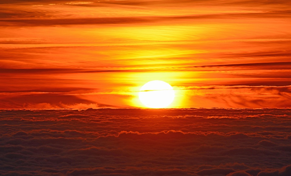 Picture of a sunset