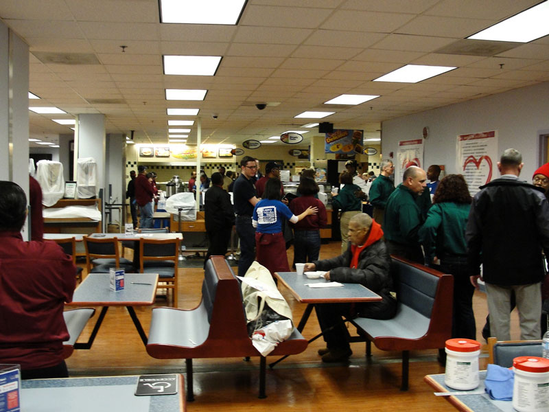 Photo of the inside of the VA Medical Center