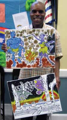 Artist Paul Lee Taylor