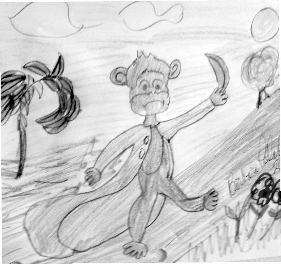 a monkey
