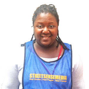 Portrait photo of Angela Richardson from the waist up.