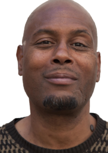 Portrait photo of Ronald Smoot from the shoulders up.