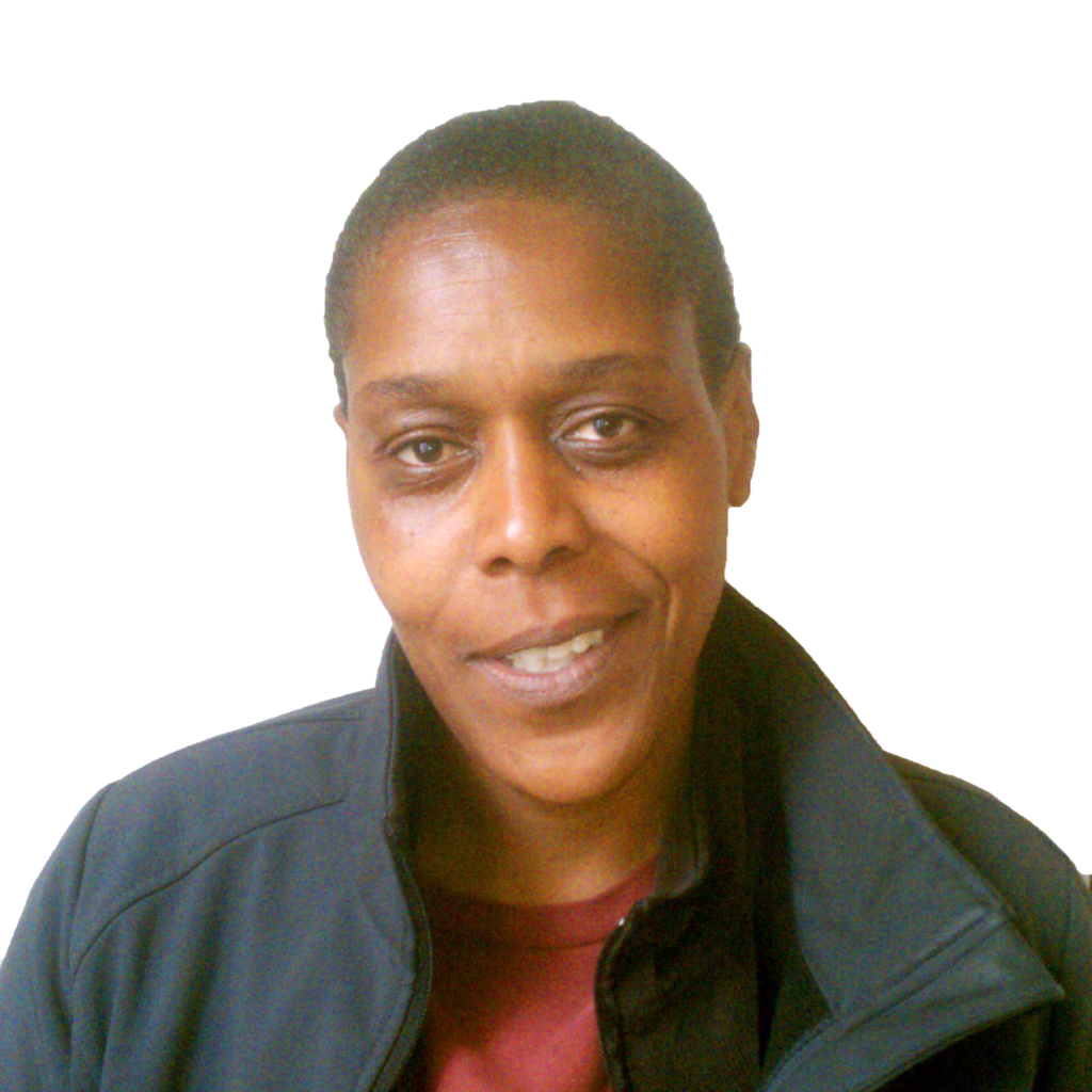 Portrait photo of Cynthia Mewborn from the shoulders up.