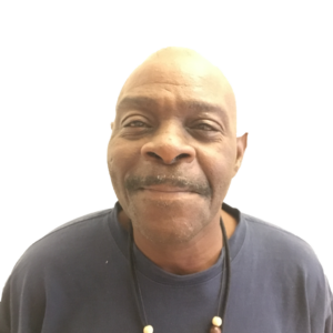 Portrait photo of Hubert Pegues from the shoulders up.