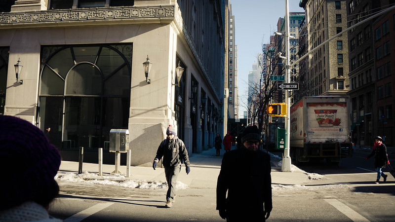 People walking in the city