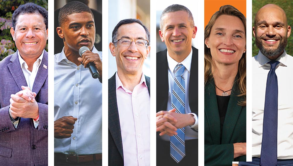 Photo banner featuring Mario Cristaldo, Marcus Goodwin, Ed Lazere, Will Merrefieldd, Monica Palacio, and Robert White
