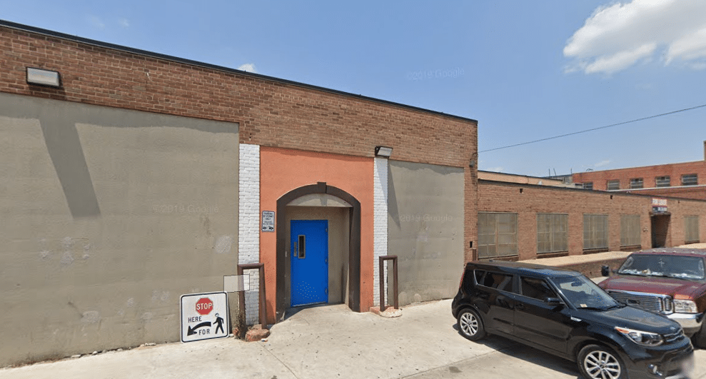 Photo of the outside of the Adam's Place shelter
