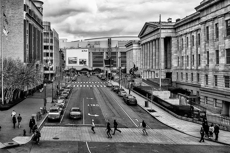 Photo of Gallery Place in Washington DC.