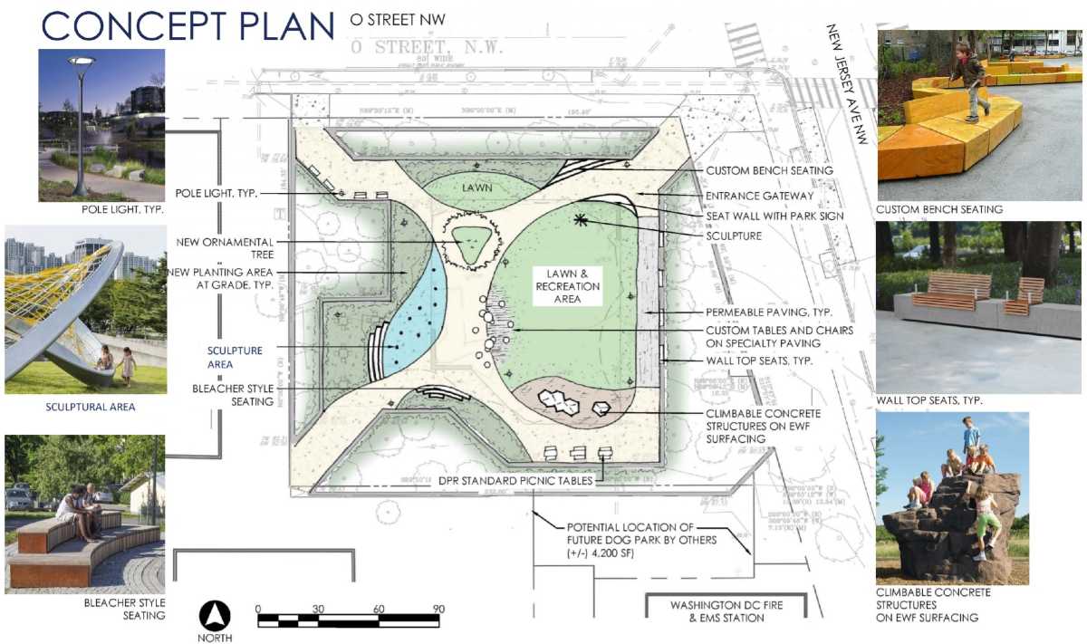 The illustrated map features numerous improvements, but will limit encampments