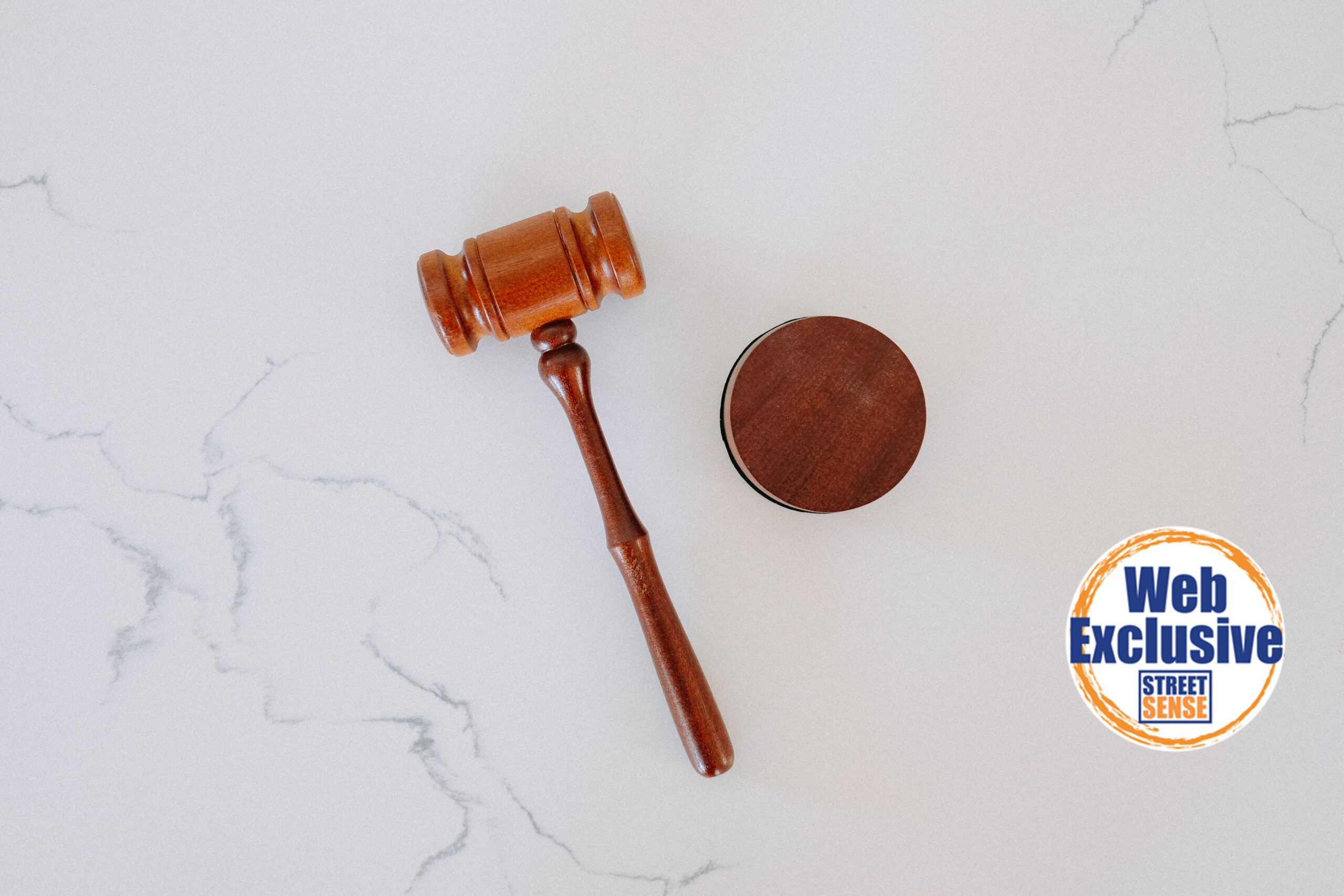 A photo of a gavel.