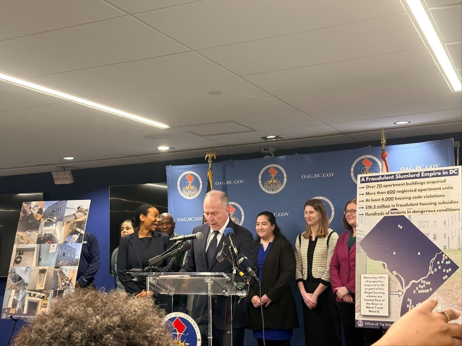 D.C. Attorney General sues landlord whose substandard housing left some residents homeless